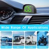 Auto HUD Head Up Digitaler Display mit Schrift Autoladeadapter, Universal
