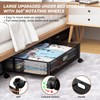PHINOX Under Bed Storage Containers with Wheels - Shoe Storage