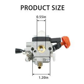 KELKONG FS91 Carburetor & Air Filter Kit for STIHL FS91R, FC91, FS111, FC111, KM91R, KM111R, HT102, FC96 Trimmer & Brushcutter - Replaces 4180-120-0615