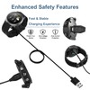 2 PCS Compatible With Garmin Watch Charger Cable,Garmin charger cable,Charger