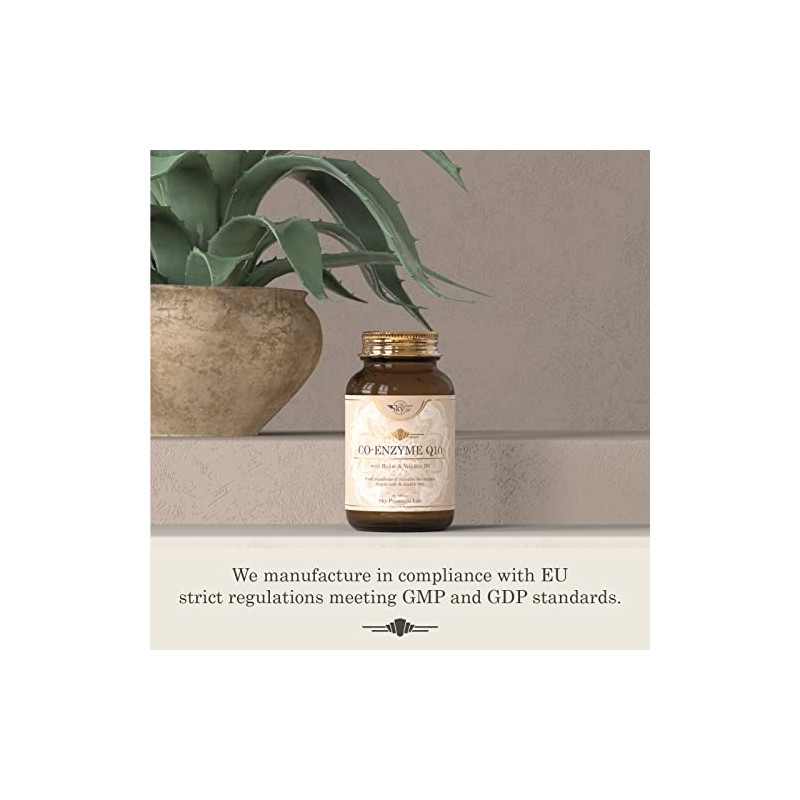 Sky Premium Life Coenzyme Q10 Food Supplement - 60 Tablets