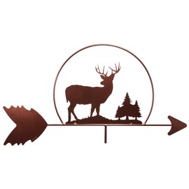 SWEN Products Deer Buck Wildlife Weathervane Interchangeable Top Arrow Only