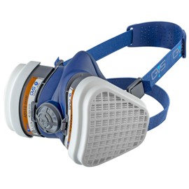GVS SPR496 Elipse Mask with A2P3 Filters for Organic Gases and Vapours until 5000 ppm and Dust, M/L