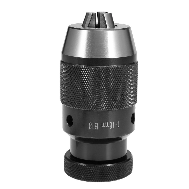 Keyless 1/32"- 5/8" Drill Chuck Self Tighten with R8 Shank
