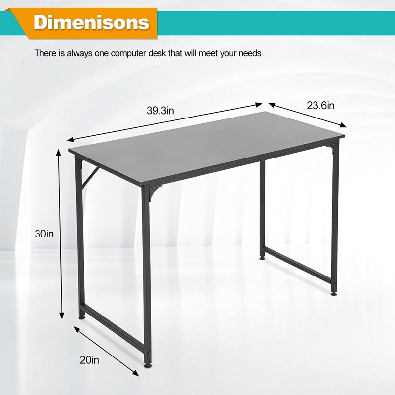 35/39/47 Inch Computer Desk Home Office Desk Writing Study Table