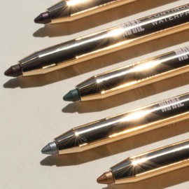 MAKE Continuum Waterproof Gel Eyeliner – Dark Brown Eyeliner Pencil – Smudge-Proof Professional Makeup – Brown/Black Eyeliner Pen, Nebula