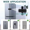 CLYMENE Updated French Door Fridge Lock, Childproof Lock for French