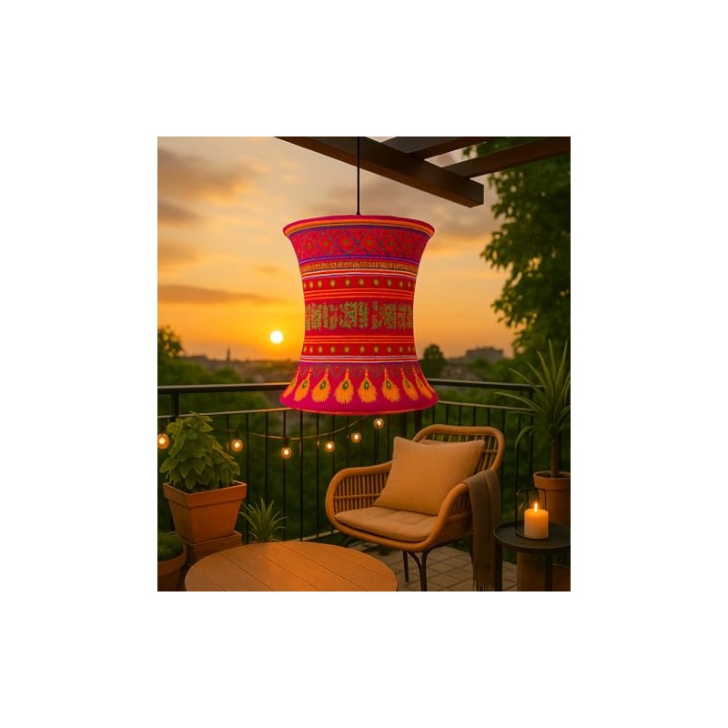 Asian Fabric Lanterns Ethnic Style Lanterns Handmade Vietnamese Lapions Wedding