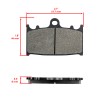 Celox for Kawasaki Vulcan 2000 VN2000 2004 2005 2006-2009 Front