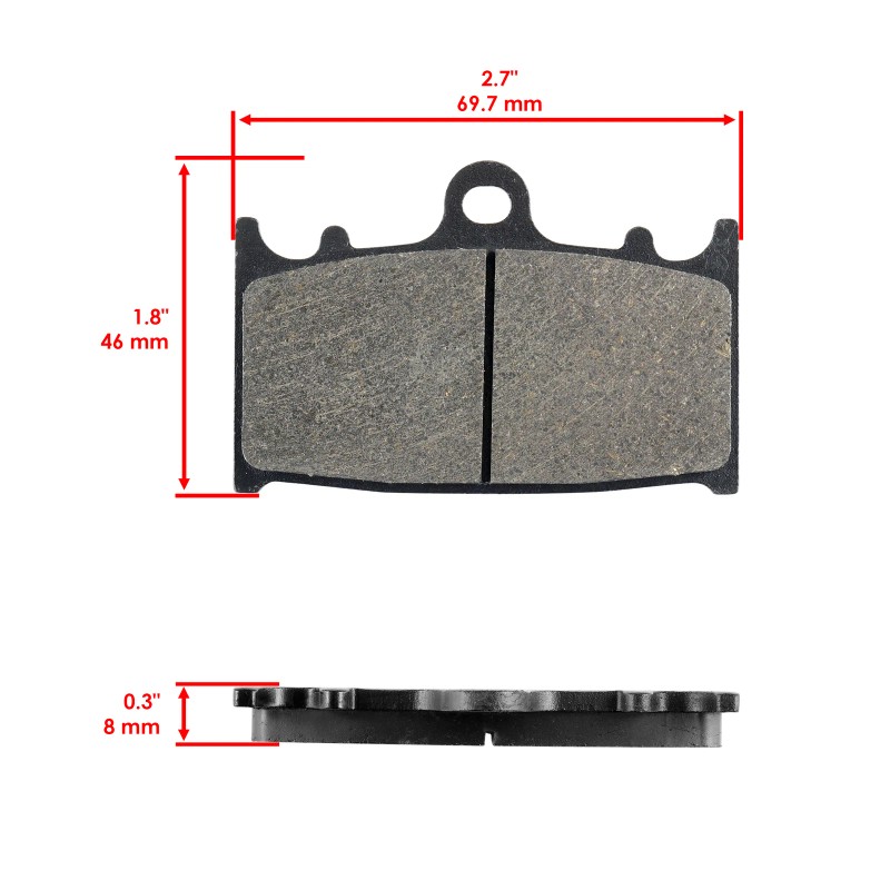 Celox for Kawasaki Vulcan 2000 VN2000 2004 2005 2006-2009 Front