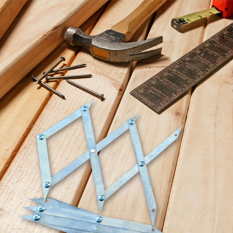 3 Point Centre Finder for Precisely Measuring, Woodworking Center Point