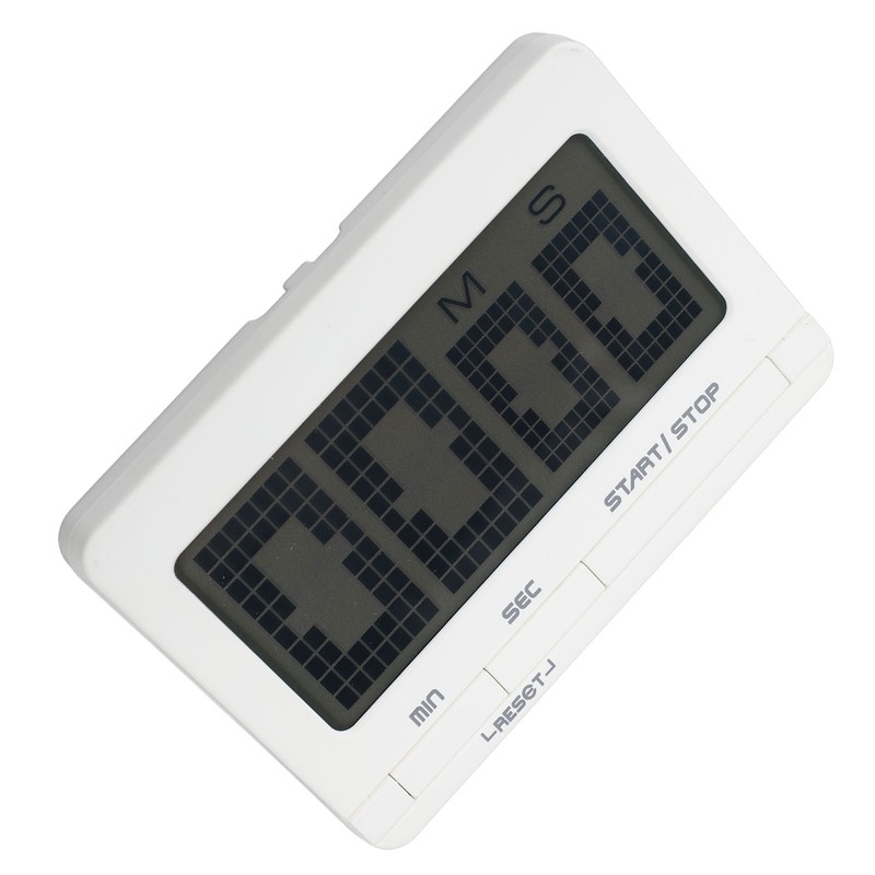 Digital Kitchen Timer Big Digits Magnetic Timer Backing Stand for