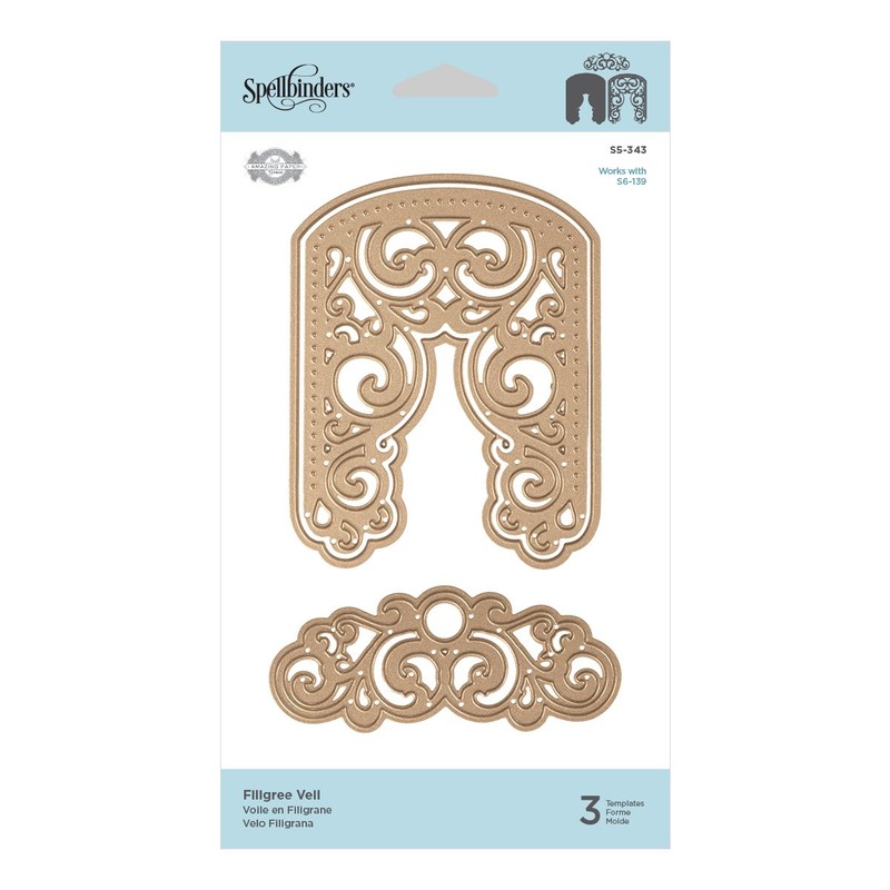 Spellbinders Shapeabilities Filigree Veil Etched/Wafer Thin Die