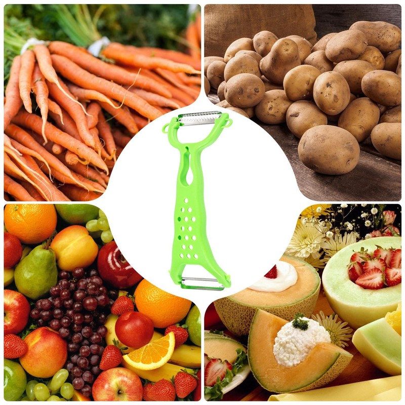 Veggieglide Vegetable Grater Double Sided Grater and Vegetable Peeler Multifunction