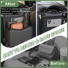 Car Seat Gap Purse Holder Leather Between Seats Organizer for