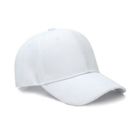 Boolavard Baseball Cap Adjustable Size for Running Workouts and Outdoor Activities All Seasons (White)