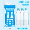 SZWLJ 6-Pack 900CC Blue Disposable Urine Bags for Camping Essentials