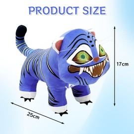 Kpop Demon Hunters Cuddly Toy, Kpop Demon Hunters Purple Tiger Plush, Kpop Demon Hunters Plush Toy, Kpop Demon Hunters Plushies Tiger Toy, Cuddly Toy Plush Cute Gift for Kpop Fans