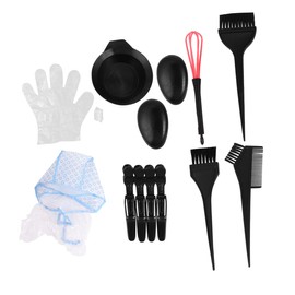BIUDECO Complete Hair Dyeing Tool Kit 15-in-1 Hair Coloring Supplies for Salon Home Use for Dyeing Coloring