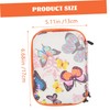 Tofficu Camera Case Zipper Bag Portable Outdoor Camera Pouch for