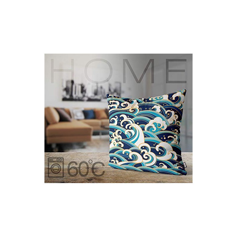 VOID Gold Wave Cushion Cover Polyester Waterproof Outdoor Indoor Cushion