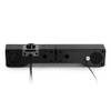 beFree Sound Gaming Dual Soundbar with RGB LED Lights, Black