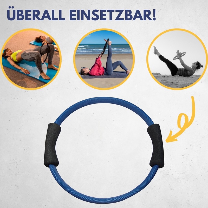 Best Sporting Pilates Power Toning Ring 37 cm in Blue