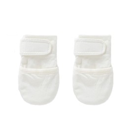 Faxianther Newborn Baby No Scratch Mittens Infants Girls Boys Soft Breathable Cotton Mitts Adjustable Hand Cover Gloves Hands Warmer Newborn Essentials, Baby Shower ideal for New Dad Mom