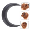 DOITOOL Crescent Moon Hairpin Unique Wooden Stick Hair Decor Classic