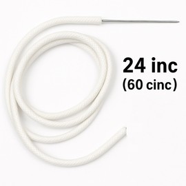 IN SELECT Lighter Wick with Needle Compatible with Zipper Lighter and Most Petrol Fuel Lighter, 60 CM Cotton Replacement Wick for Oil and Kerosene Lighters, Universal Fit, 3 Pack