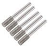 uxcell Diamond Burrs Bits Grinding Drill Carving Rotary Tool for
