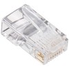 ELECOM LD-RJ45T100 RJ45 Connectors, Single Wire, Pack of 100
