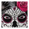 PatchStop Sugar Candy Skull Guns Rose Iron On Patches for