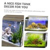 iplusmile 4sets Aquarium Diver Ornament Creative Floating Decor for Fish