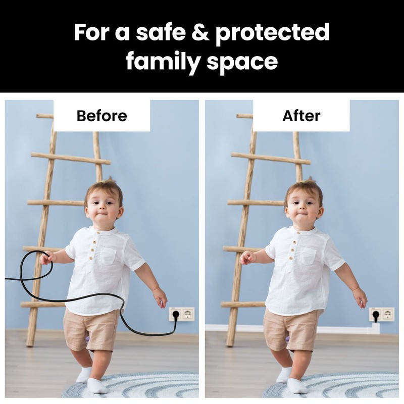 153” Cord Hider - Cable Hider - Wire Covers for