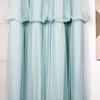 INLINAS Blackout Curtains with Wedding Backdrop Style Sheer Overlay Thermal