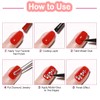 Nail Gems, Flat Back Crystal Rhinestones with Pick Up Tweezer