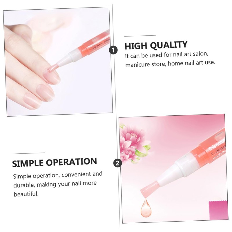 MERRYHAPY MERRYHAPY 6pcs Empty Cuticle Oil Pens Nail Art Essential