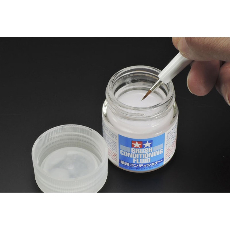 Tamiya 87181 Makeup Material Series No.181 Brush Conditioner Model Solvent