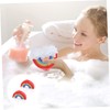 BIUDECO Pcs Home Spa Bath Flowers Bubble Forming Balls Exfoliating