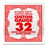Ernie Ball: 1132 Custom Gauge .032 Nickel Wound Electric Guitar
