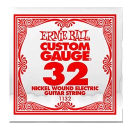 Ernie Ball: 1132 Custom Gauge .032 Nickel Wound Electric Guitar String
