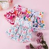 CuteBone Female Dog Diapers with Skirts 3 Pack Reusable Puppy