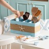 AceOrbit Starfish Coastal Utensil Holder, Beach Kitchen Decor, Blue