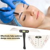 Eyebrow balance ruler stencils, eyebrow tattoo shaping template, eyebrow tattoo
