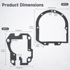 AIYOYOLIFE 5 Pack Transmission Case Gasket Cover Gasket Compatible With