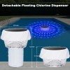 Unbranded Outdoor Solar LED Floating Pool Lights IP68 Waterproof Glowing