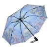 Galleria Monet Wisteria Folding Auto-Open/Close Rain Folding Umbrella