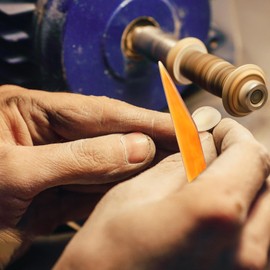 NUOBESTY 3pcs Agate Burnisher Polishing Tool for Jewelry Natural Color for Jewelry Polishing for Professionals and Hobbyists