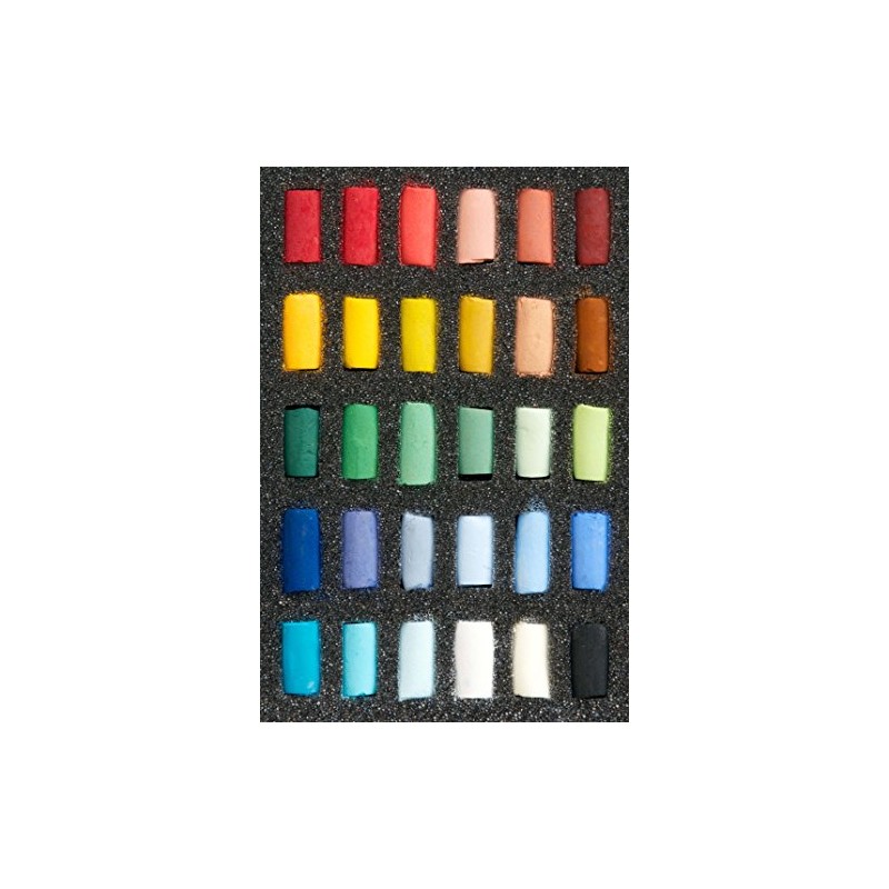 Unison Colour Soft Pastel Hand Made 30 Half-Stick Set